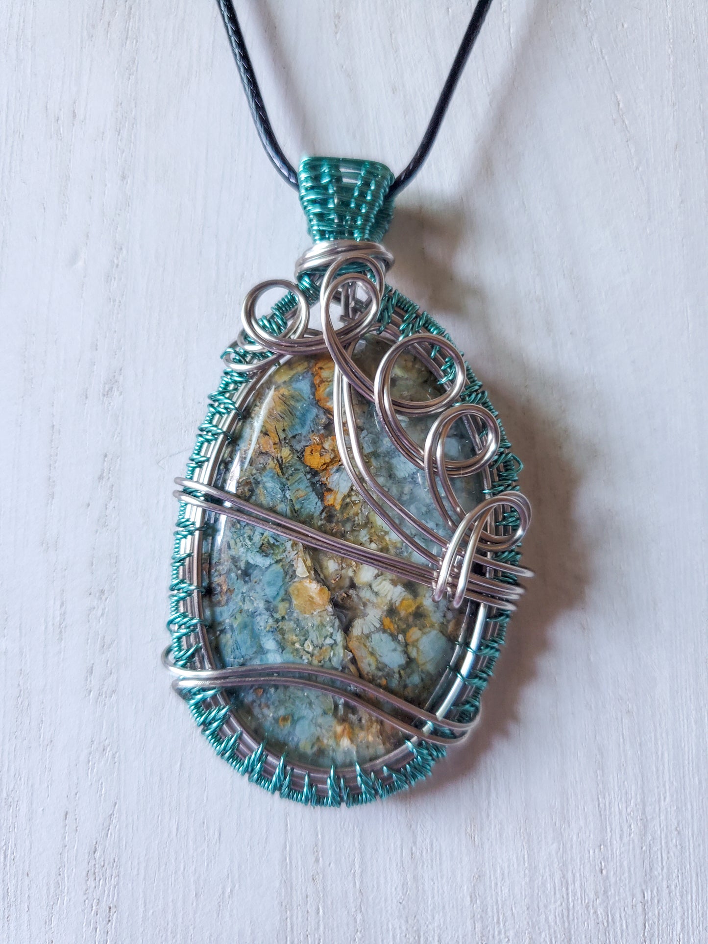 Ocean Jasper Pendant